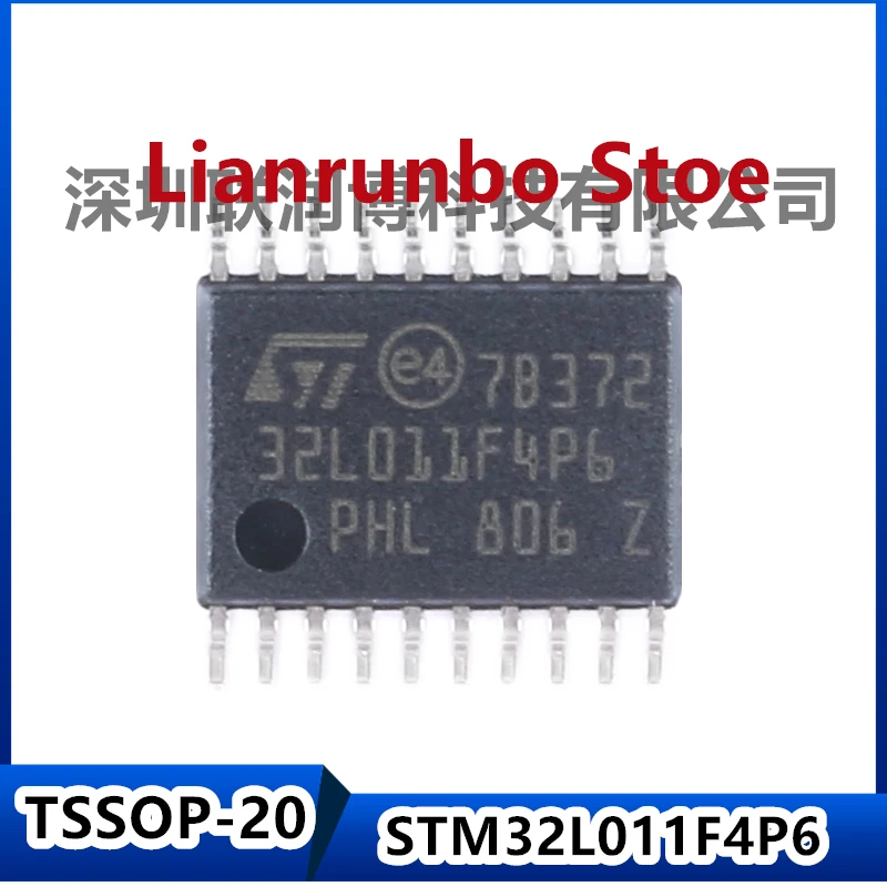 

New original STM32L011F4P6 TSSOP-20 ARM Cortex-M0+32-bit microcontroller MCU