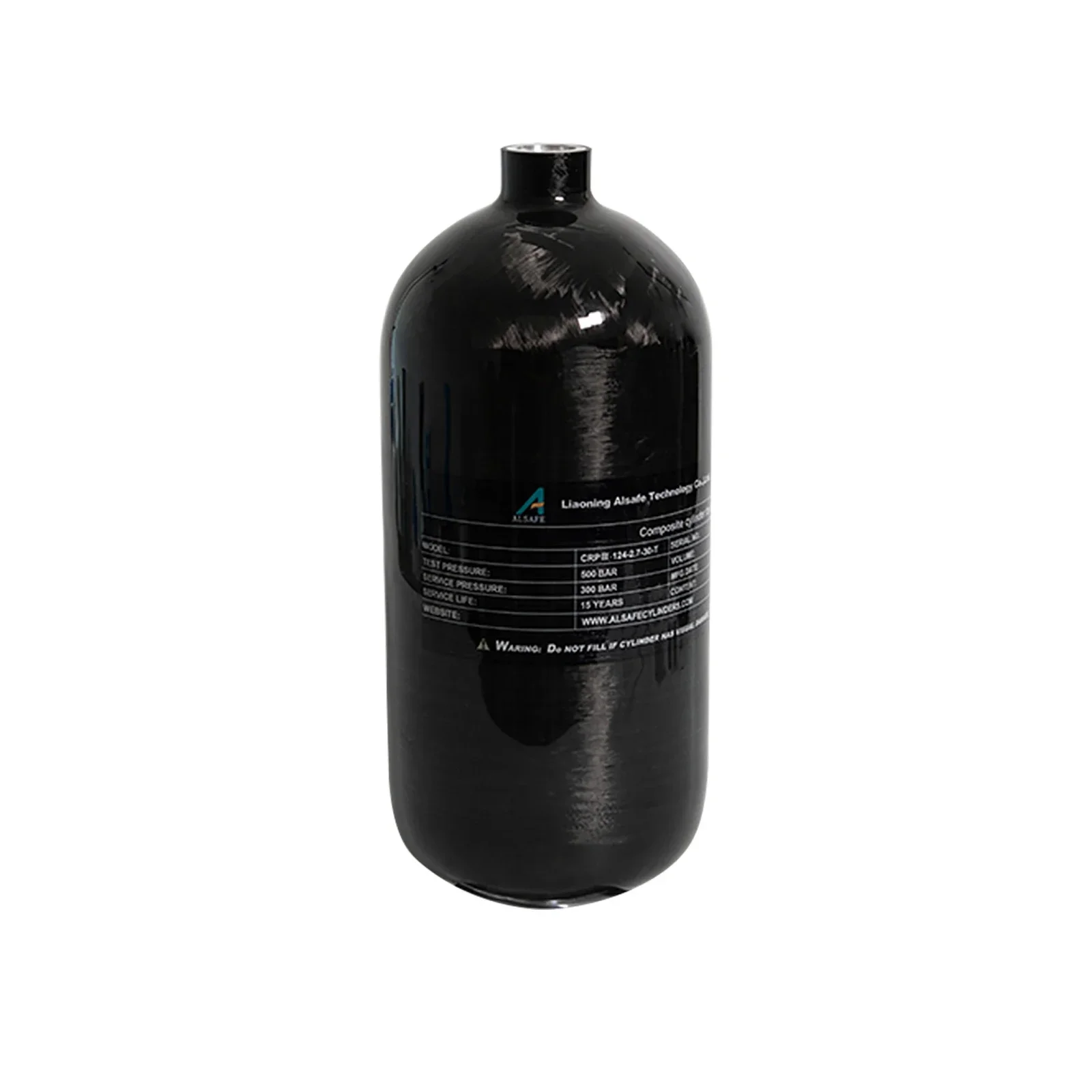 TUXING 4500PSI 300Bar 2.7L Carbon Fiber Cylinder High Pressure Air Tank with Val