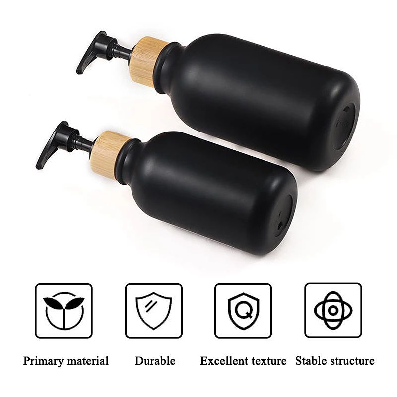 300/500ml Soap Dispenser Bottles Bathroom Bath Pump Bottle Refillable Shampoo Shower Gel Liquid Empty Bottles for Kitchen Soap dispenser soap pump shampoo bottles