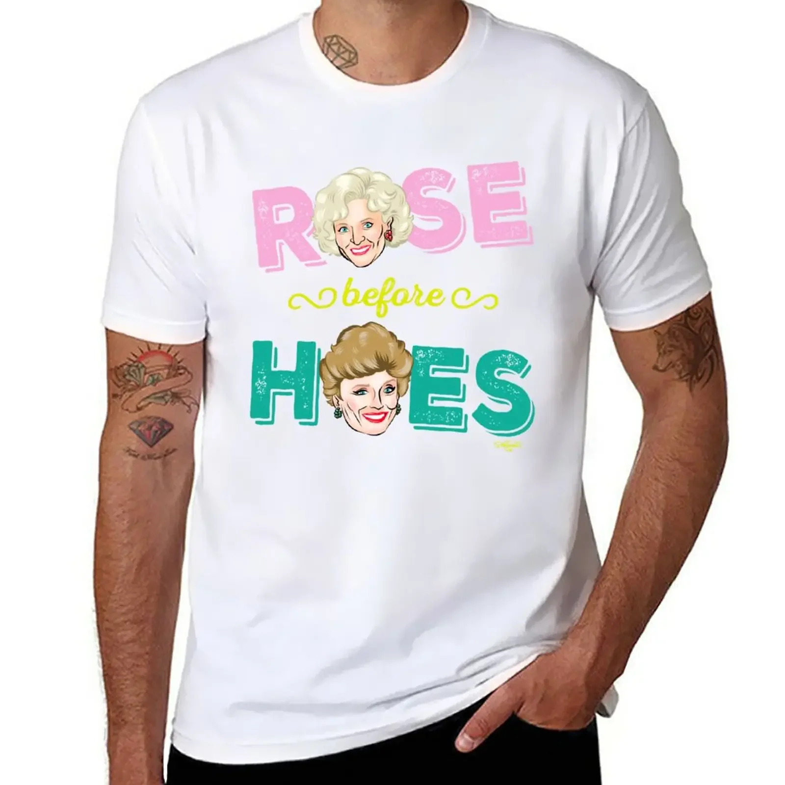 

ROSE BEFORE HOES T-Shirt plus sizes for a boy mens graphic t-shirts big and tall