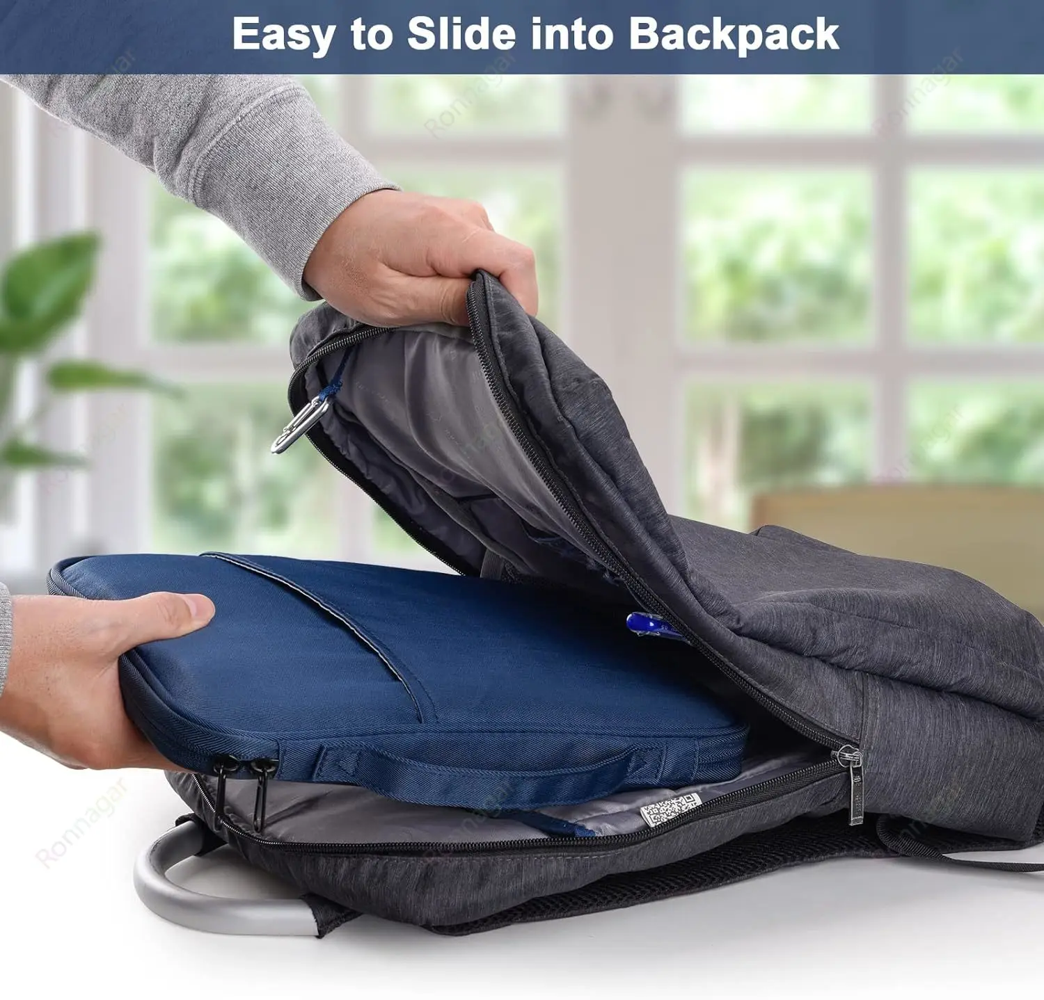 14-inch Laptop Sleeve Case - Protective Carrying Bag For MacBook Pro/Air & Tablets