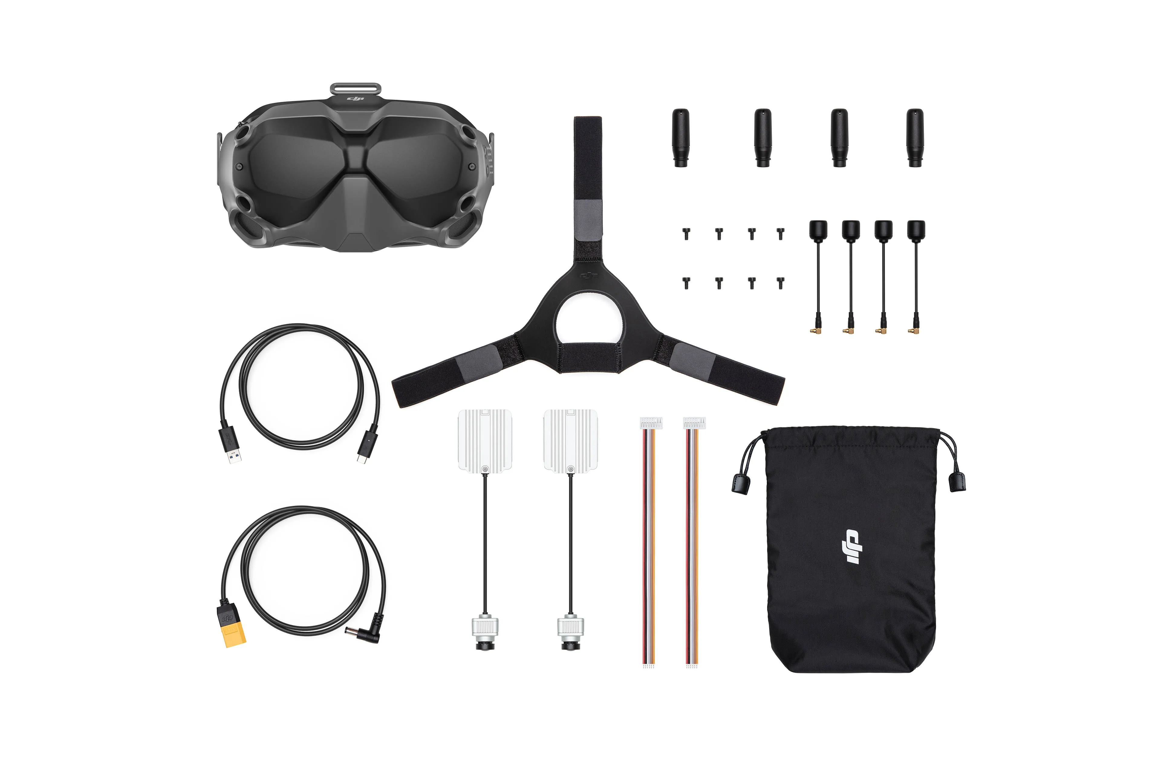 Gafas de realidad virtual con módulo de unidad de aire para Dron de carreras, Combo de experiencia de sistema FPV, marca Original, DJI FPV