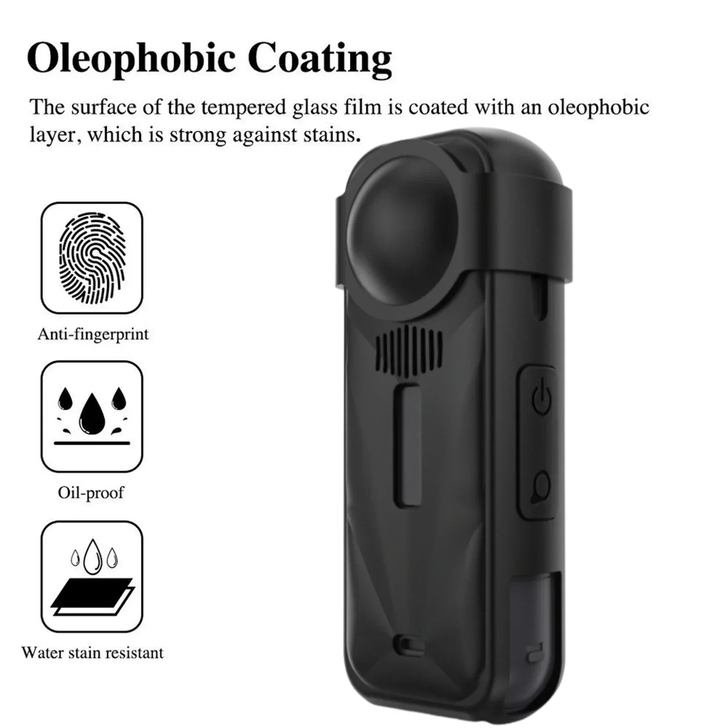 Silicone Case Anti-Scratch Film Lens Protective Cover for Insta 360 X5 Shell Strap Keychain Len Cap for Insta360 X5 Accessories