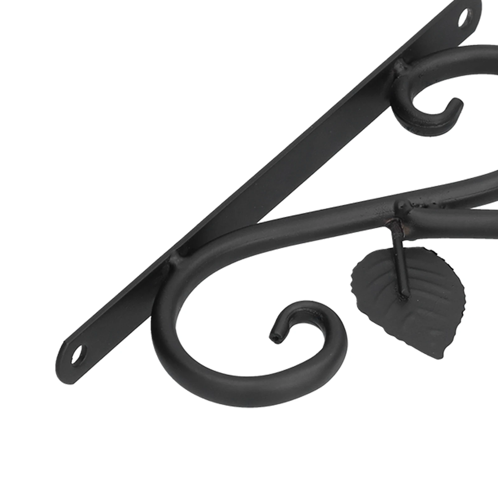 Hanging Flowerpot Bracket Iron Art Planter Hook Wall Mounted Flower Pot Hanger For Garden Yard Decor, hanging flowerpot bracket