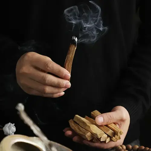 Natural Palo Santo Incense Sticks Yoga Buddha household Aromatherapy High-oil Smell of Old Materials Purify Air Heal the Mind - Image 4