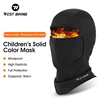 WEST BIKING Winter Warm Children Cycling Skiing Sports Caps Boy Girl Balaclava Mask Soft Fleece Hood Coldproof Windproof Hats 1