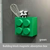 Building Blocks Refriger  Atorstorage Rack Magnetic Wall-mounted Sundry Items Storage Box Refrigerator Side Storage Rack 5
