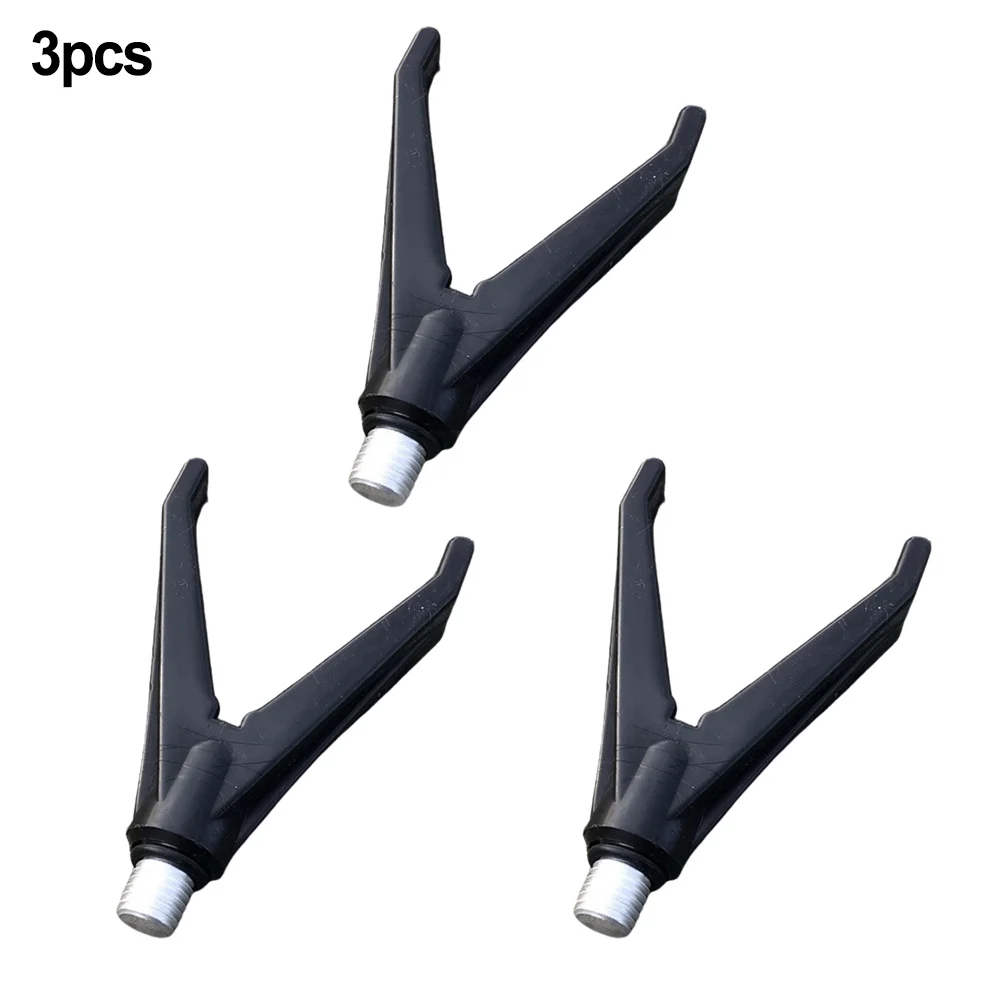 

Fishing Equipments Tackle Gripper Rest 3pcs About 10g Approx.7cm Black Nylon For Almost Any Fishing Rod Durable