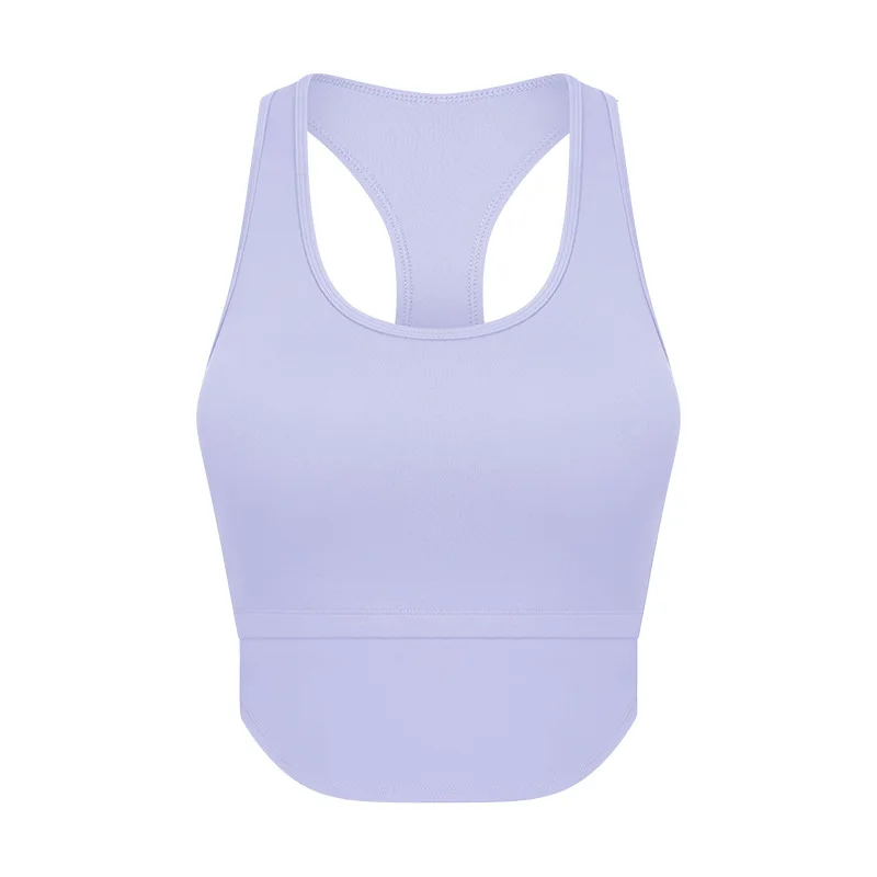 Solid Color Women Sports Bras Gathered Without Steel Ring Running Vest Fitness Front Zipper Sexy Shockproof Underwear