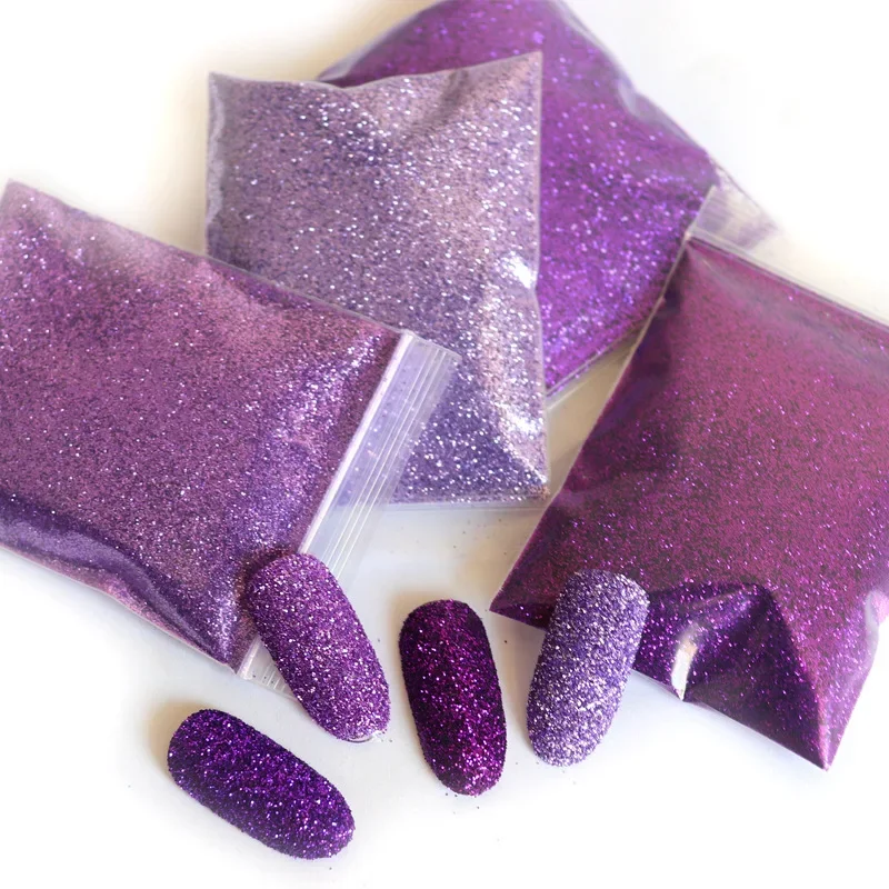 Holographic Laser Extra Fine Glitter Powder for Dazzling Nail Art and DIY Crafts