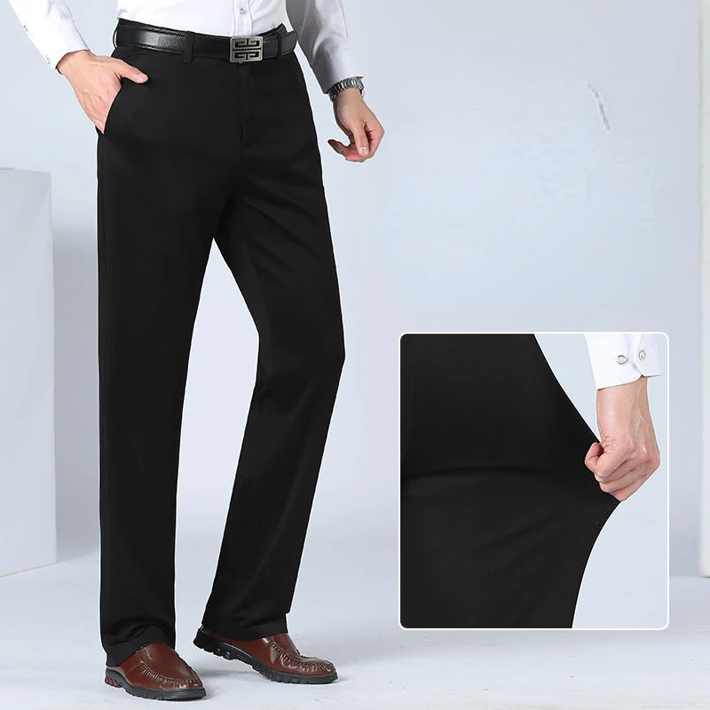 

Men Fleece Warm Cargo Pants Plus Size Loose Print Plush Thermal Drawstring Trousers 2023 Autumn Winter Outwear Sweatpants Q76