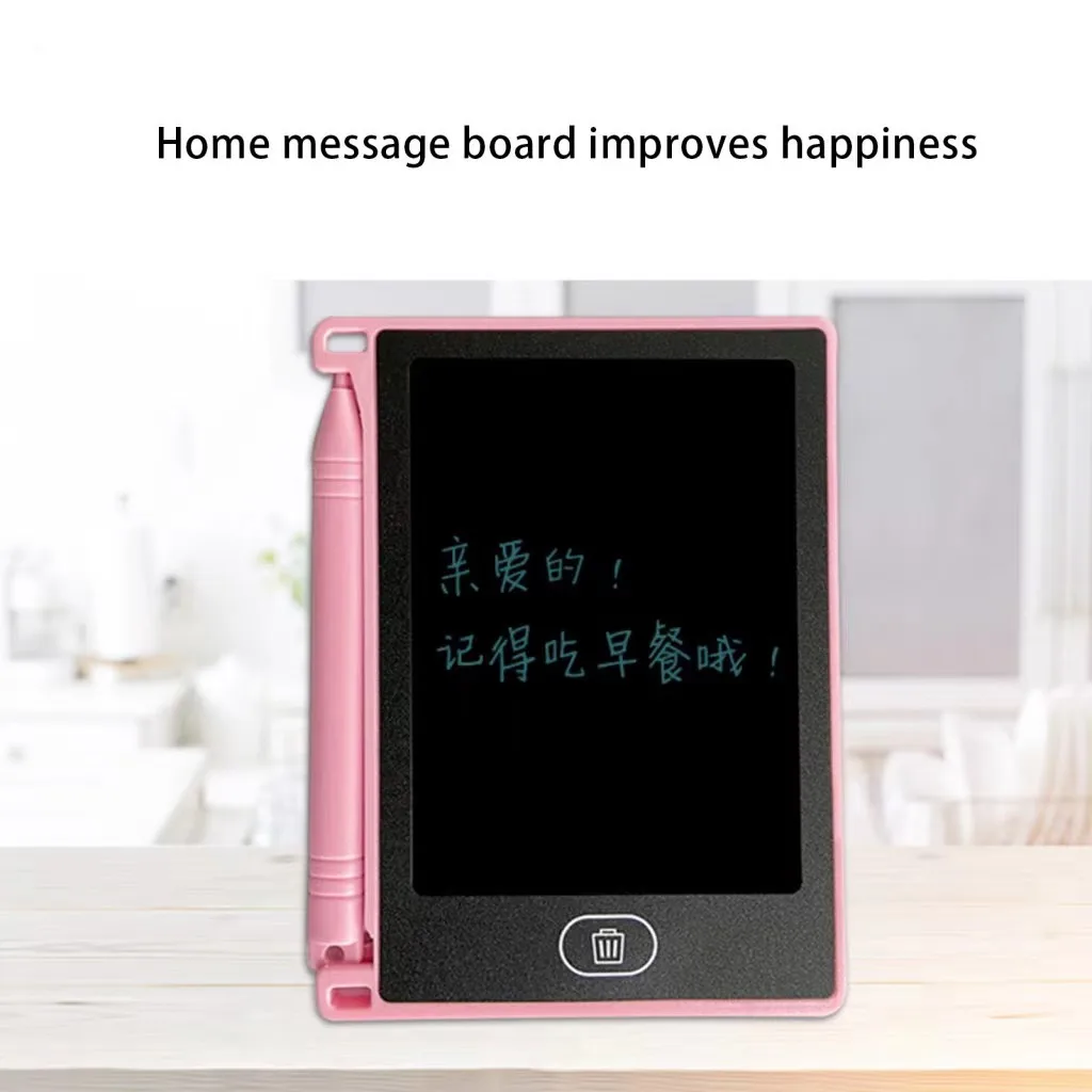 Liquid Crystal Writing Board Electronic Drawing Toy 4.4-Inch for Children lcd writing tablet,electronic writing board,lcd drawing tablet,electronic drawing board,drawing board,lcd writing board,drawing toy,educational drawing toy