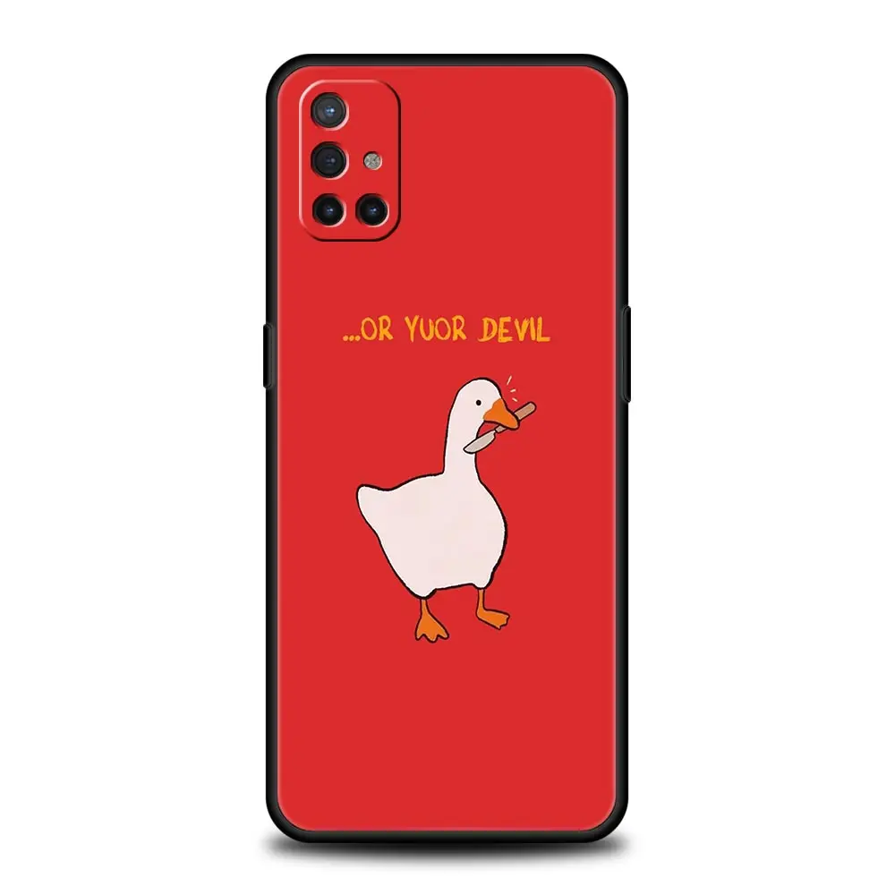 Adorable Cartoon Goose Duck Soft Phone Case - Cute and Protective Cover