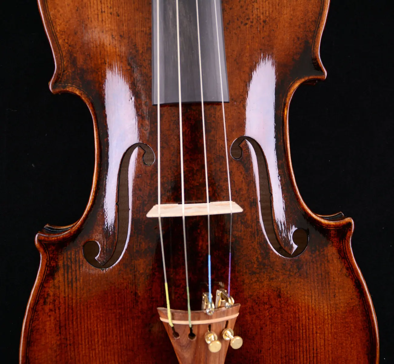 Actual Photo Outstanding Sounding Violin Stradivari Violin Master Wang's Own Work No. W70