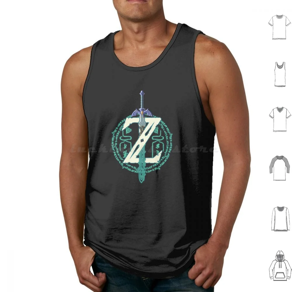 Zeld , A Tears Of The Kingdom Tears Of The Kingdom Logo Canotte Gilet Senza Maniche Lacrime Del Regno La Leggenda Delle Lacrime Di