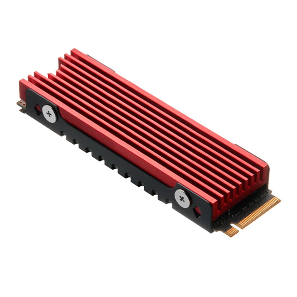 Water Block Per SSD M.2 NVMe – Dissipatore A Raffreddamento Ad Acqua G1/4 In Alluminio E Rame Con Pad Termici – Per PC Personalizzato - 2
