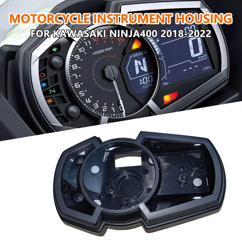 

Motorcycle Parts For EX400 2018 2019 2020 2021 2022 Premium Plastic Odometer Tachometer Fuel Gauge Cover