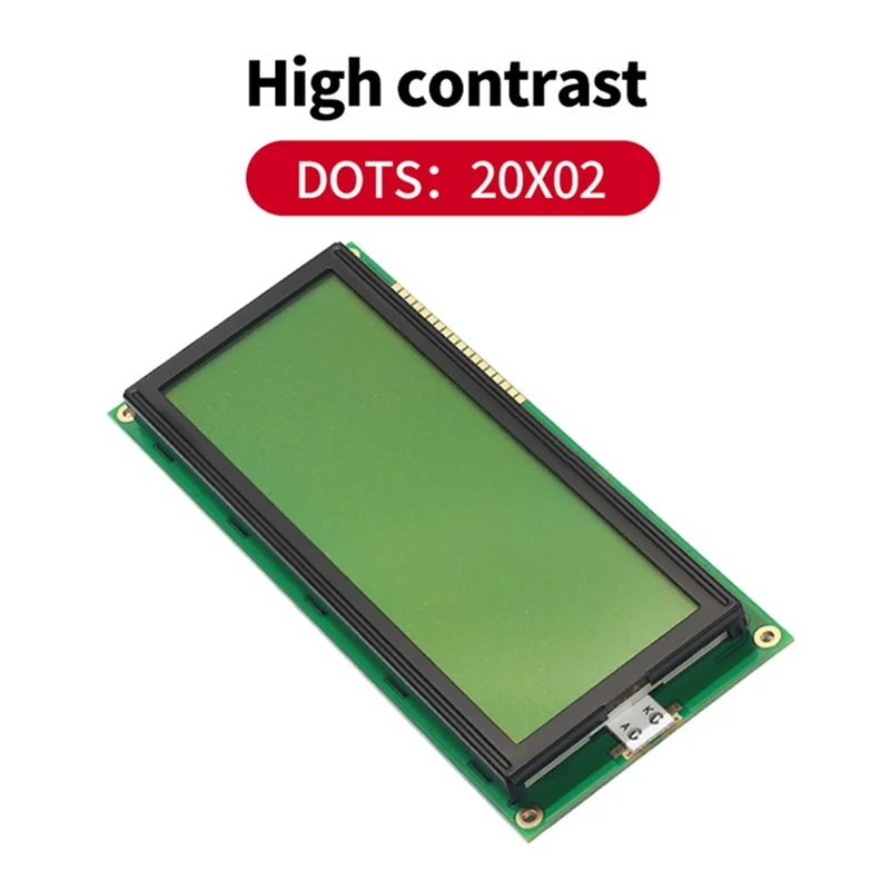 [NEW A09R】 WH2004L 20X4 Gharacter 대형 COB 5V 노란색 녹색 화면 LCD 디스플레이 모듈 20X4 해상도