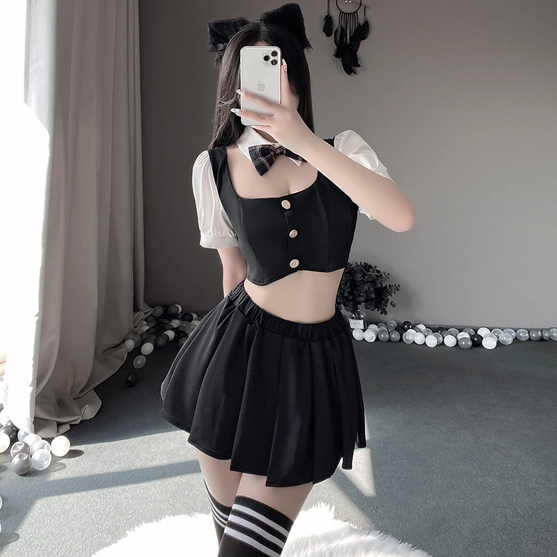 800px x 800px - Jimiko Women Sexy Cosplay Students Costumes Erotic Lingerie Set Anime  Underwear Porno Outfit Sex Games Adult High School Uniform