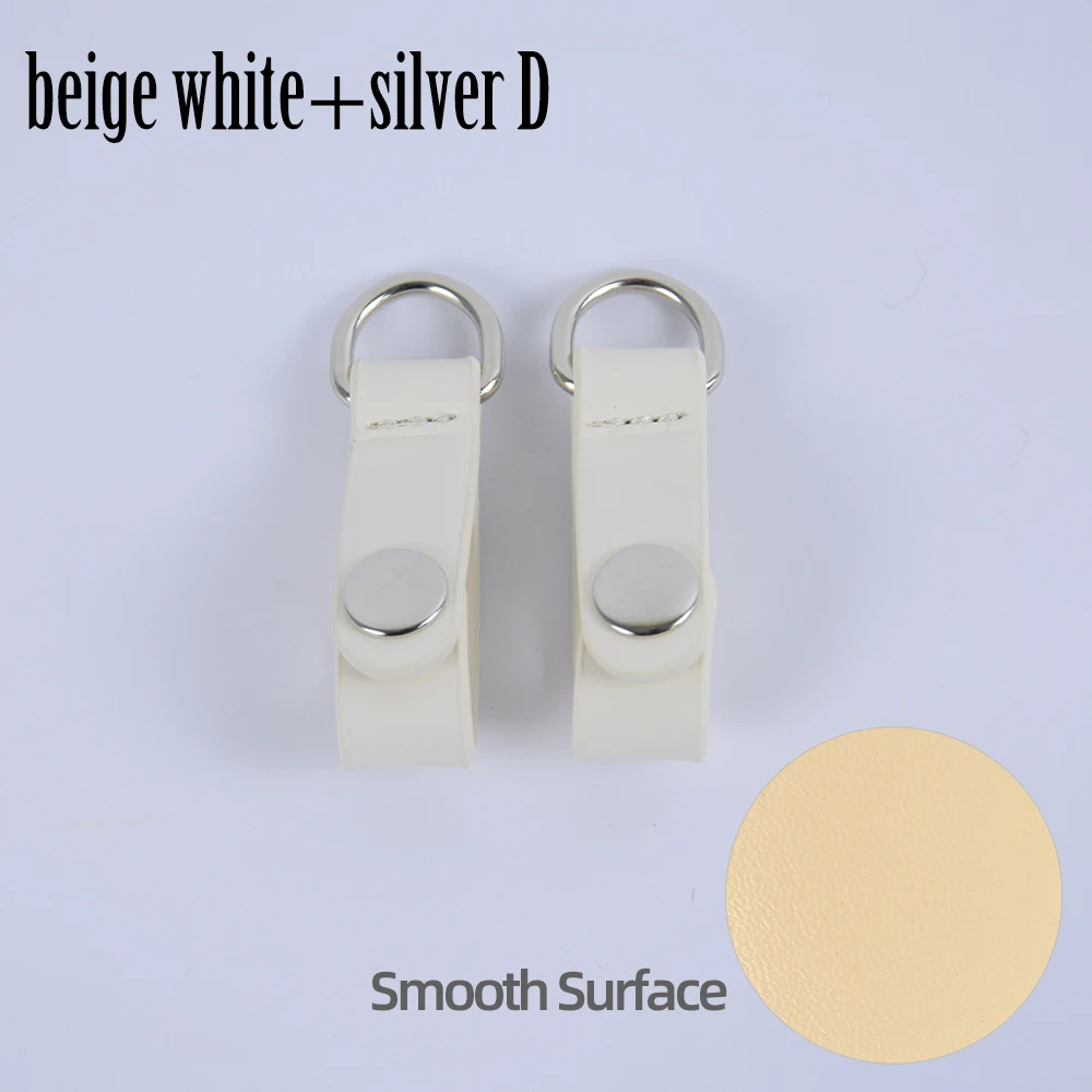 Premium Faux Leather Strap Clip Closure Attachment - Elegant Hook Clips