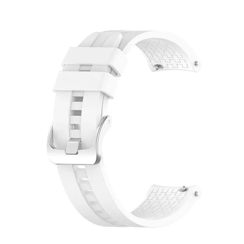 Premium 20mm Silicone Watch Band Strap - Vibrant Colors & Secure Fit
