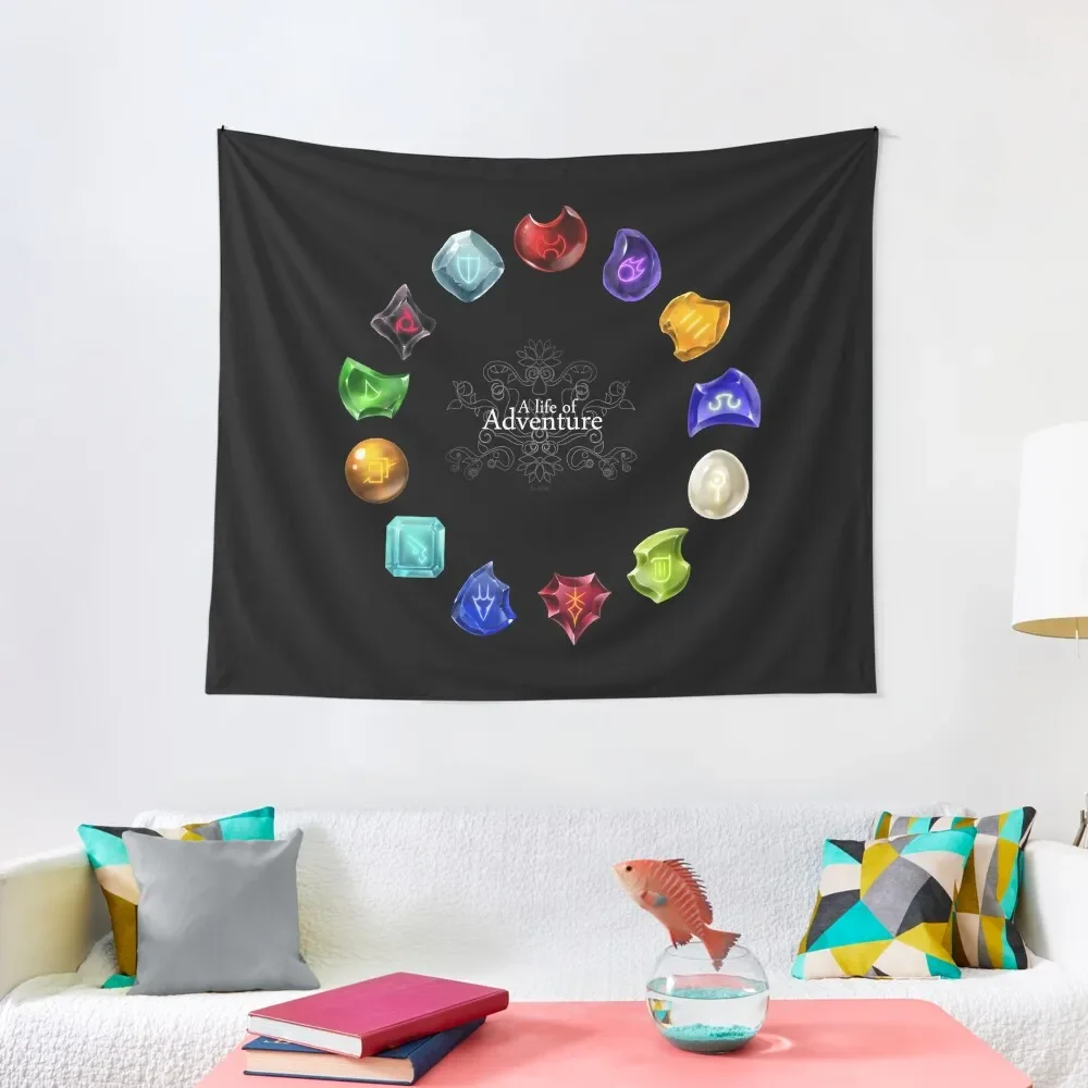 

A Life of Adventure Tapestry Wall Mural Wall Coverings Bedrooms Decor Tapestry