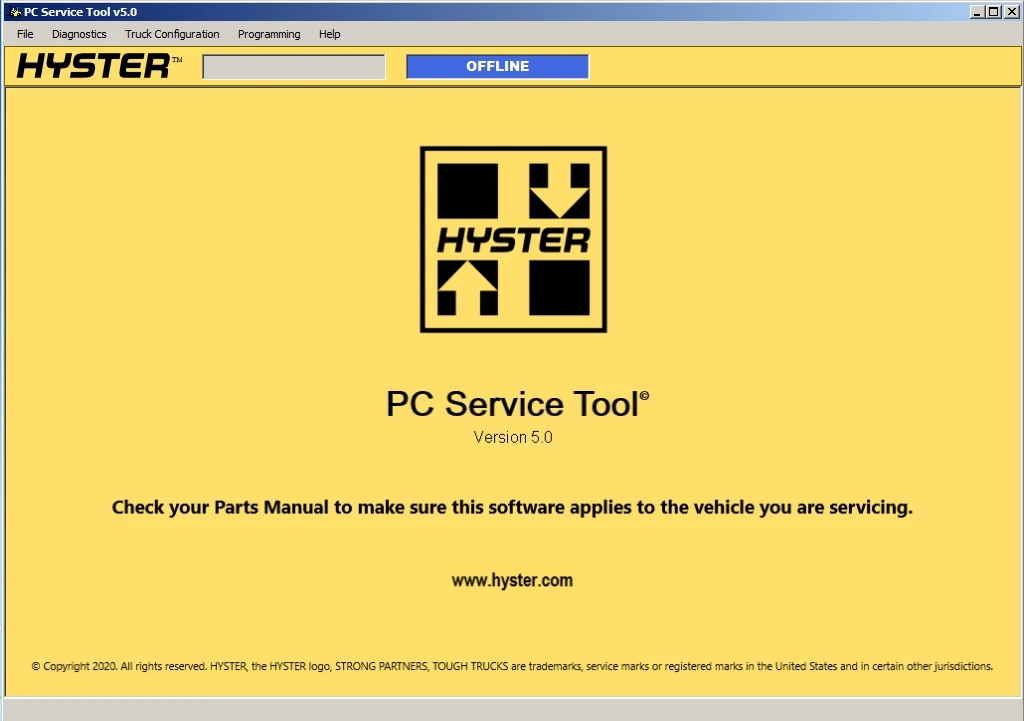 

Hyster инструмент для обслуживания ПК PCST V5.3 + лицензия на мульти-ПК