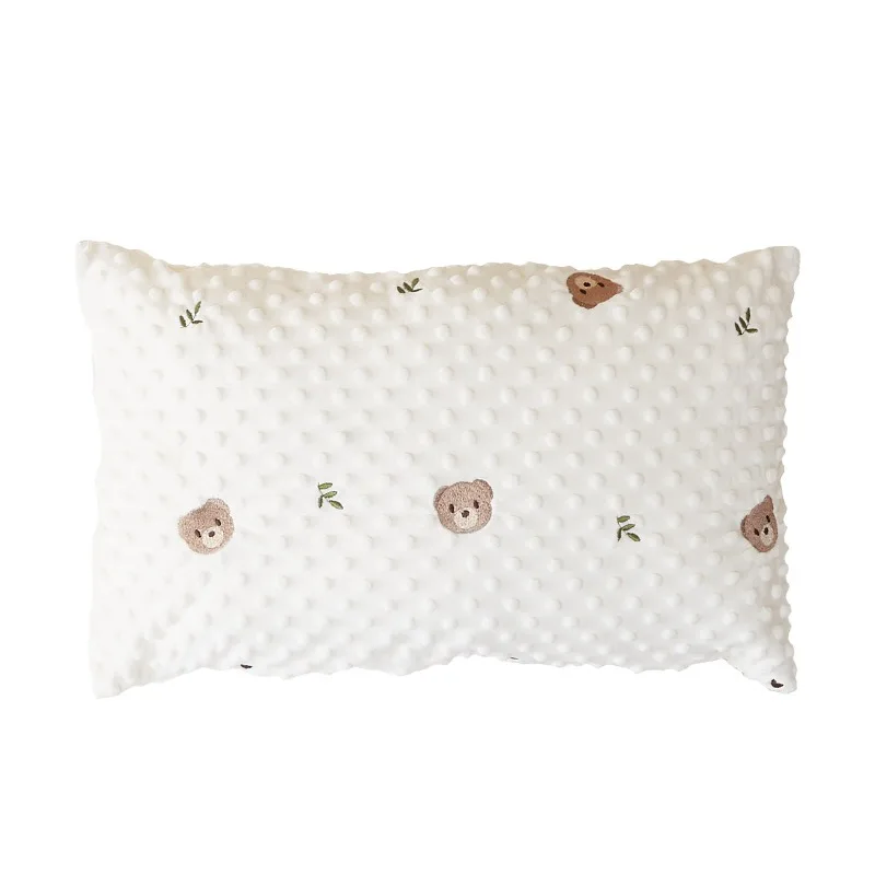 Children's Baby Pillow Class A Baby Pillow Pillowcase Kindergarten Double-sided Fleece Removable Autumn Winter