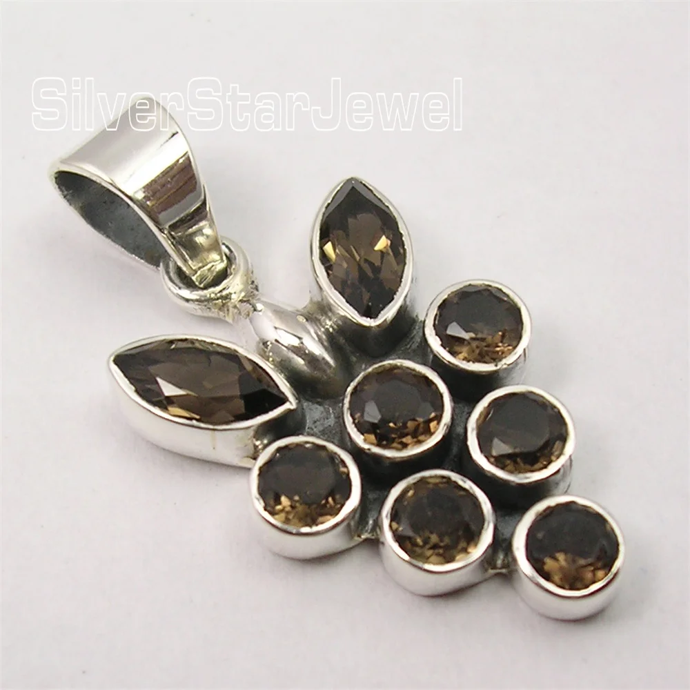 Many Color India Semi-precious Stone Pendant 1.3