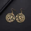 Amaxer The Eye of Horus Drop Earring For Women Stainless Steel Earring Ancient Egypt Jewelry Gift Wholesale 3