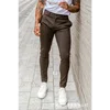 Male Quick Dry Suit Pants New Spring Autumn Korean Straight Pants Stretch Solid Black Smart Casual Men's Trousers Office Pants