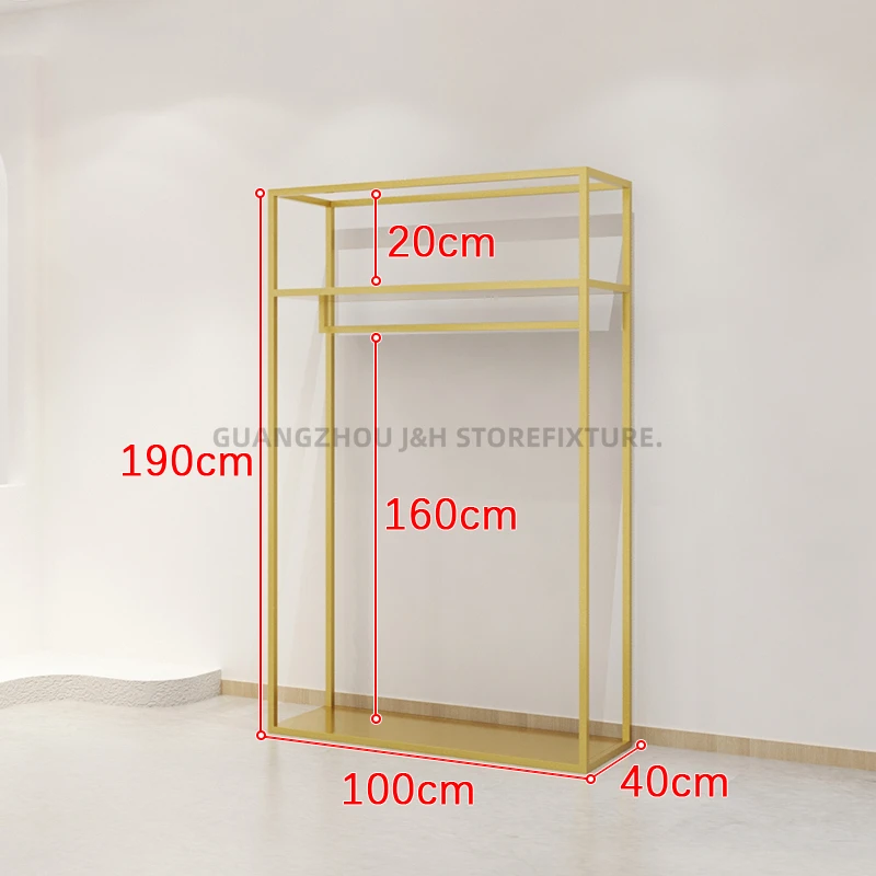 현대적인 디자인의 금속 여성 의류 진열대, 시장 부티크 의류 매장 진열대, 판촉용 진열대