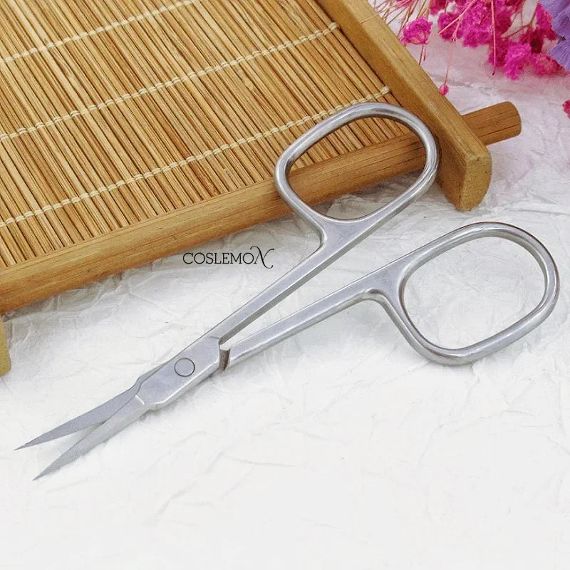 1pc Stainless Steel Cuticle Scissors Dead Skin Remover Tools Cutter Professional Nails Clippers Hair Trimming Manicure Supplies 6