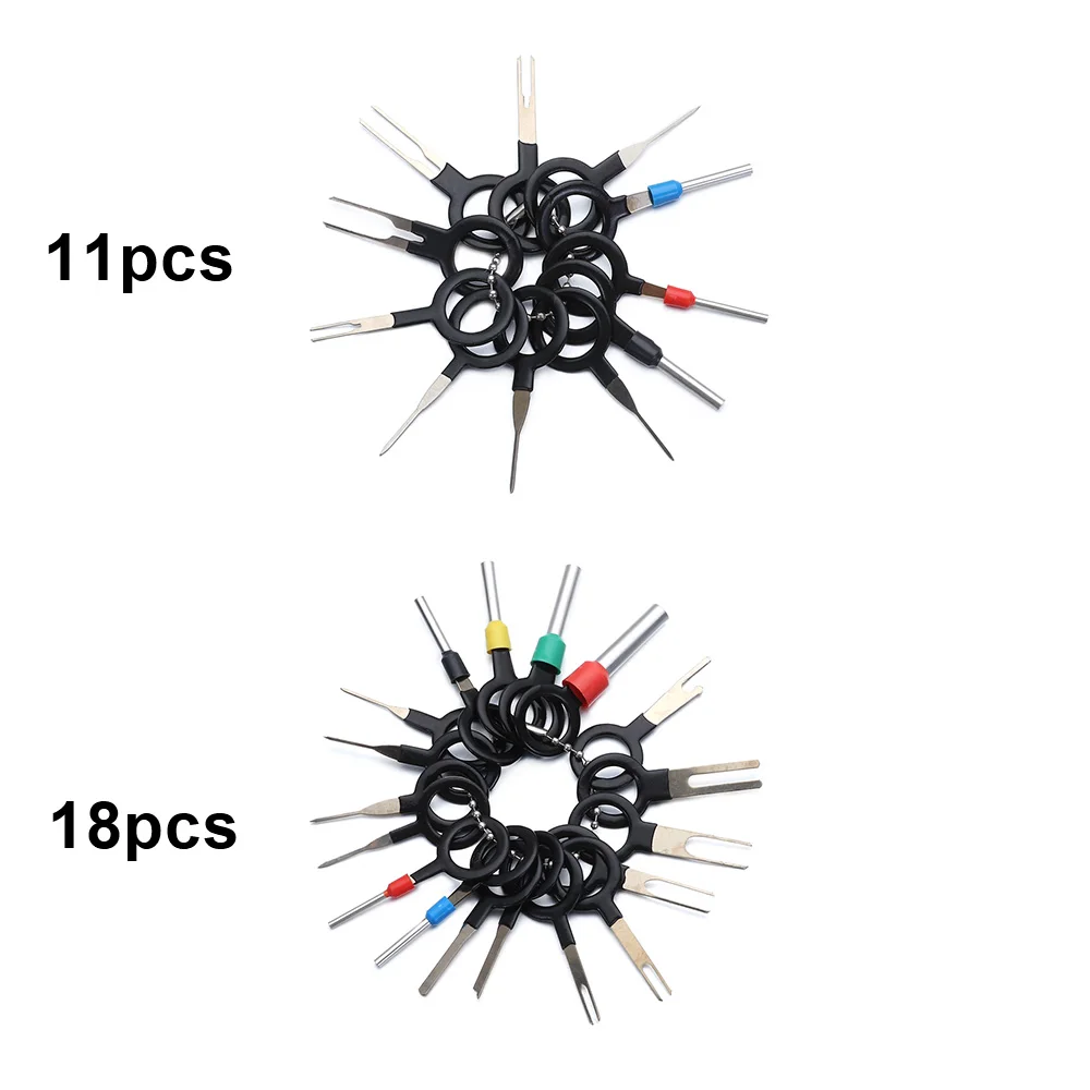 Keys For Car Pins Car Removal Tools Automotive Plug Terminal Remove Tool Set Electrical Wire Crimp Connector Extractor Kit car terminal extractor terminal removal kit terminal removal tool car terminal puller electrical connector pin removal kit