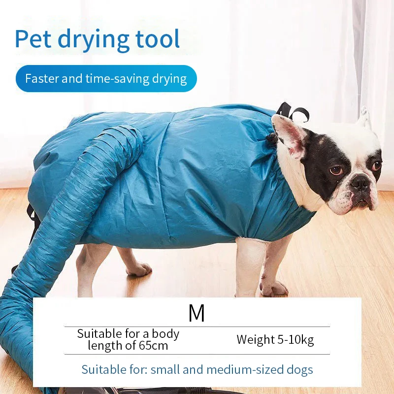 Folding Dog Hair Dryer Portable Pet Drying Bag Efficient Dogs Hair Dryers Blow Bag Cat Dryer Winter Pets Cleaning Accessories hair dryer pet hair dryer