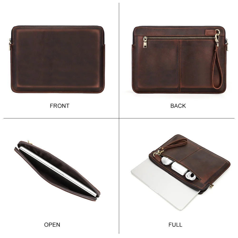 Capa de Couro para Macbook Air 13 m2 Pro 14 m1 m2 A2779 A2442 13 154 16 Polegadas - Imagem 3