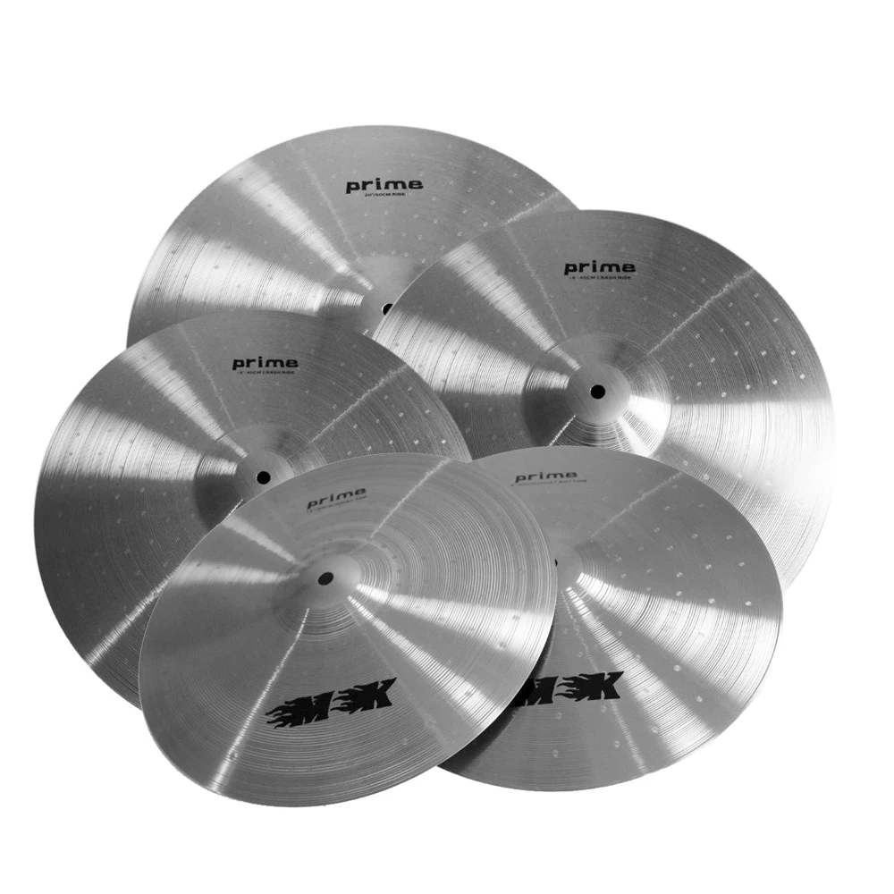 Alloy Cymbal MK Series14"Hi-Hat+16"Crash+18"Crash+20"Ride, Promotion