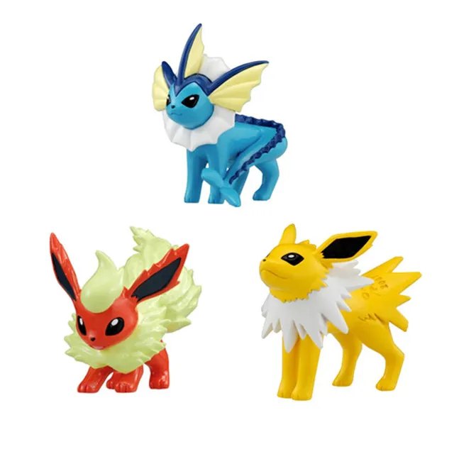 Pokemon Evolution Multipack Figures - Eevee, Jolteon, Flareon