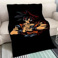 Thin Wadding Blanket for Sofa Decoration Dragon Ball Z Amoled Luxury Throw Blankets King Size Fluffy Plaid Home Interior Cobija 1