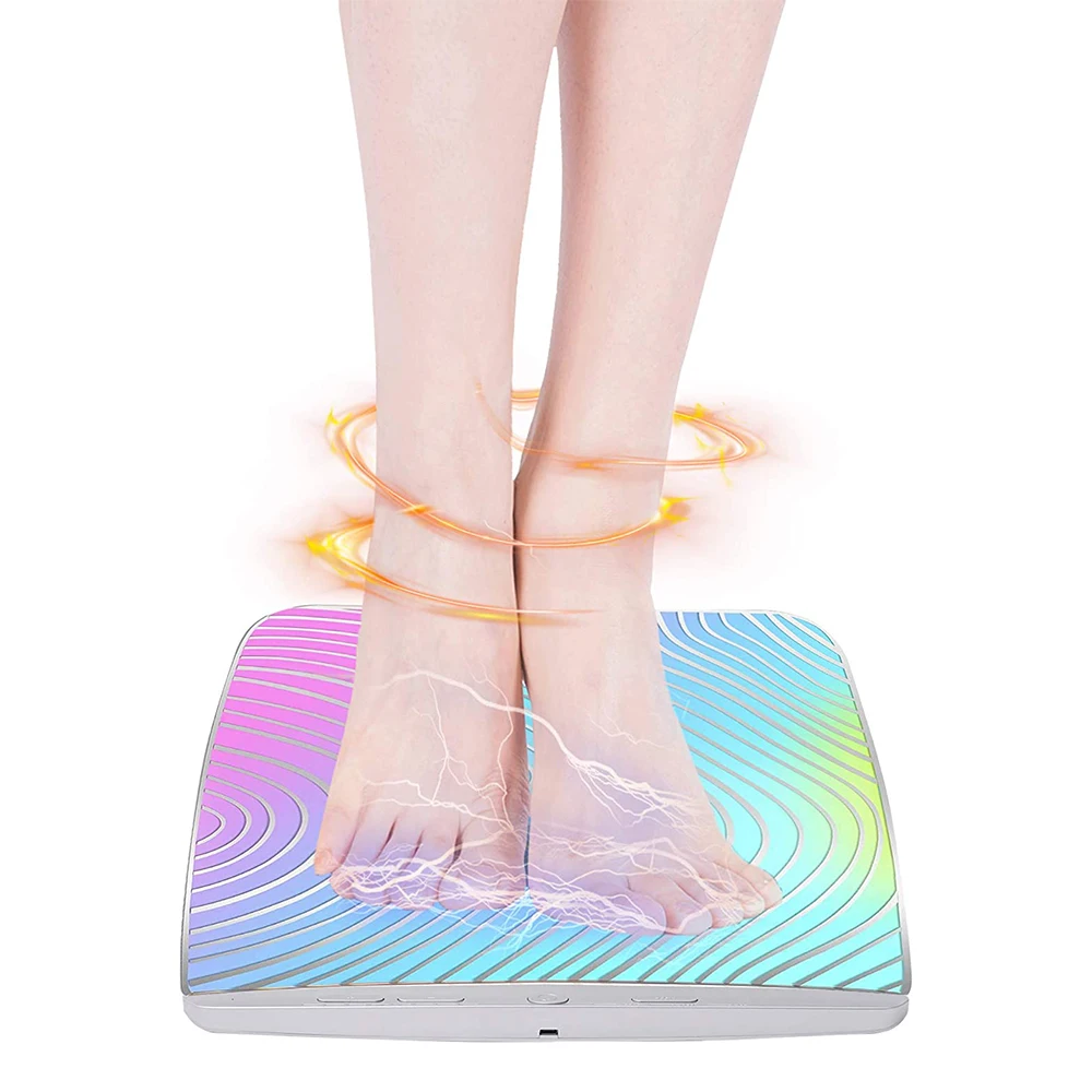 

YK 2022 Wireless Acupuncture Point Stimulation Microcurrent Foot Acupoint Thin Leg Meridian Massager Ems Muscle Stimulator