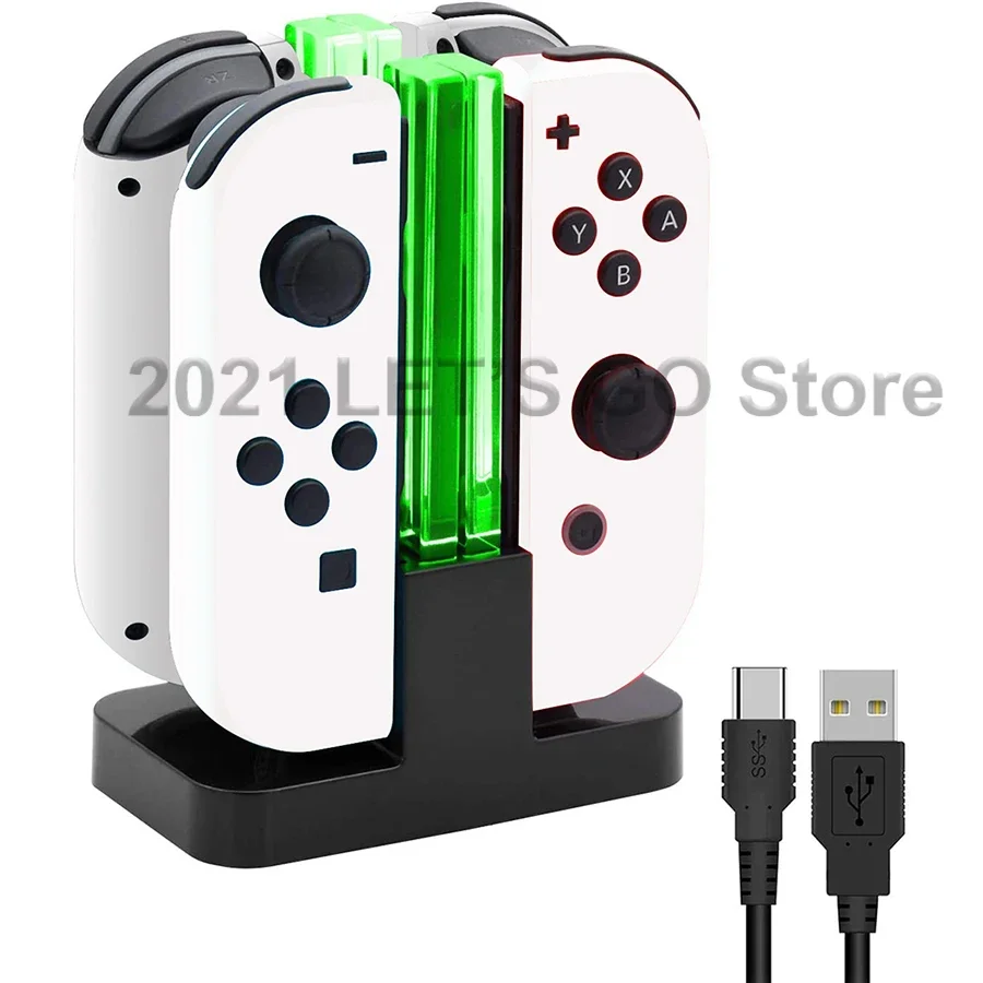 Nintend Switch OLED Joycon Charger Stand Fast Charging Dock