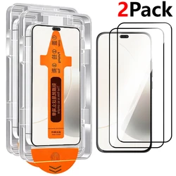 HD Clear Screen Protector with Easy Install - Dust - Free, Anti - Shatter Tempered Glass Film for Honor 400 Lite (2 Pack)
