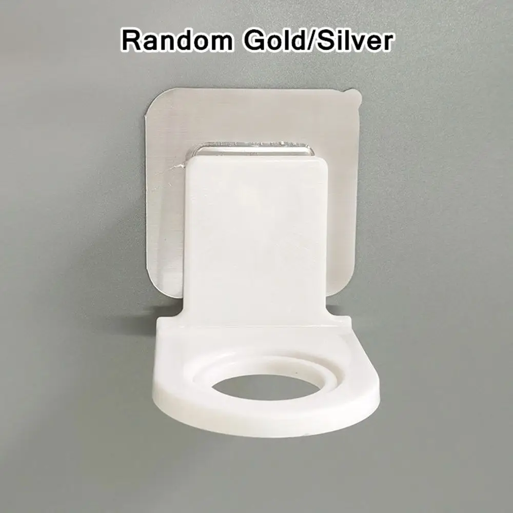 1PC Bathroom Shampoo Holder Shower Gel Hook Wall Mounted Hook Storage Self Adhesive Soap Bottle Hanging Hook Holder 2