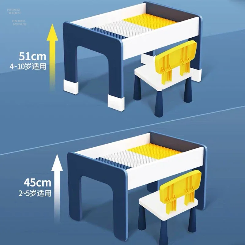 Multi-function Children Tables Large Size Boys Assembled Educational Toy Desk Home Children's Writing Desks Children's Furniture