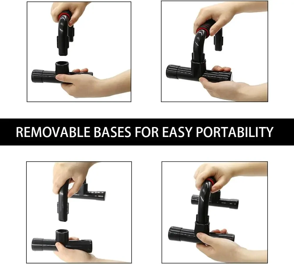 Push Up Bars Strength Training Workout Stands With Ergonomic Push-up Bracket Board with Non-Slip for Home Fitness Training