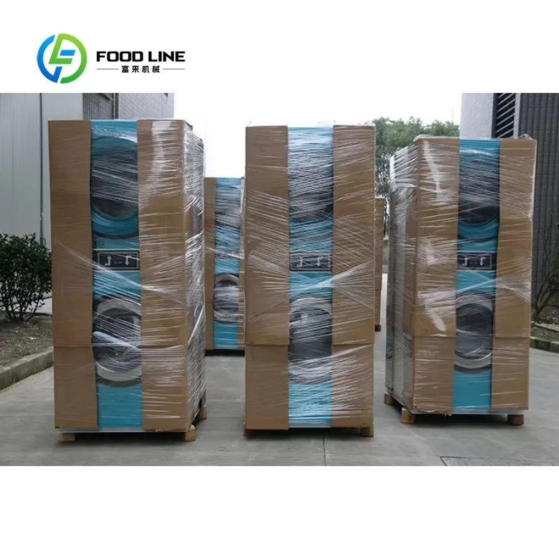 Customized 12kg Capacity Full Automatic Washing Machine and Clothes Dryer Combo for Commercial Laundry Business 6
