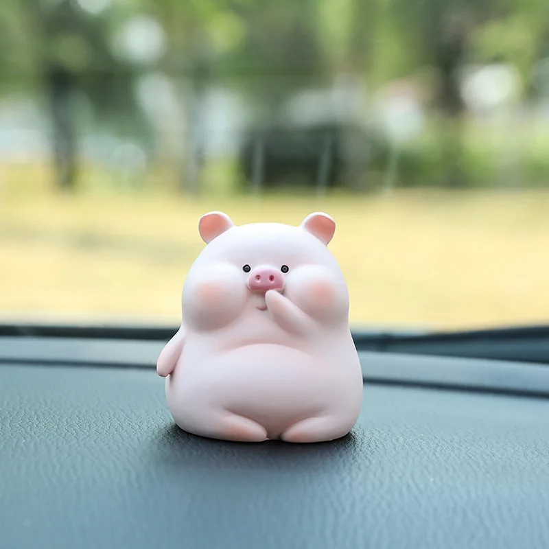 Buy Creative Cartoon 3D Car Dashboard Toy Ornament Cute Pig Panda Rabbit Rebound Hip Decompression Toy Accessory Interior Gift At Affordable Prices - Free Shipping, Real Reviews With Photos - View #3
