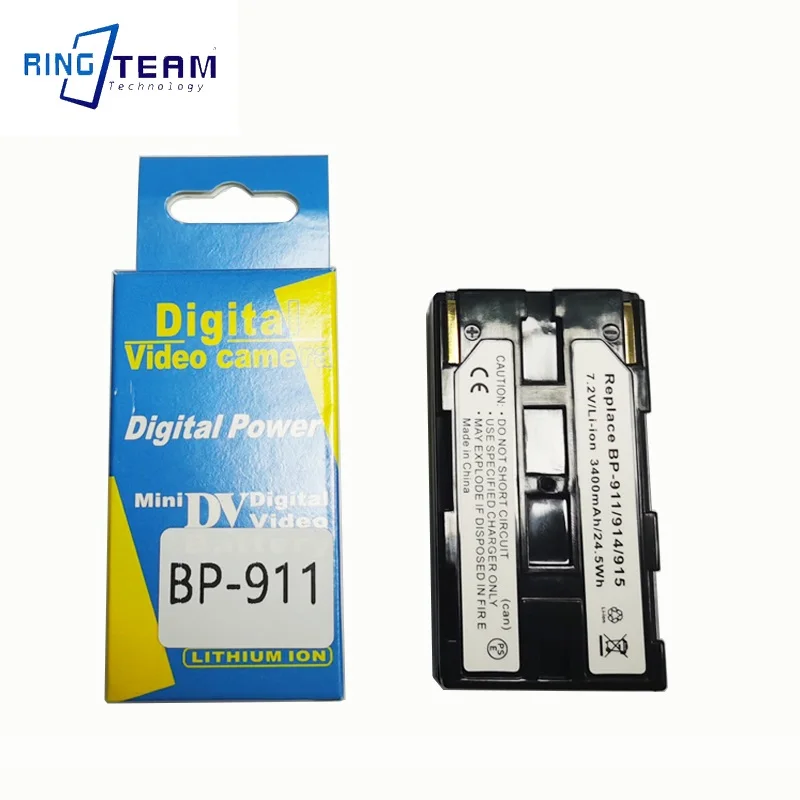 High Quality Replacement Camera Battery For Canon BP-915 BP-941 BP-927 BP-914 BP-924 BP-911K BP-911 E1 E2 E30 ES50