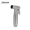 Premium Bathroom Pressure Small Shattaf Sprayer Washing Small Shower Head Flusher Flushing Clean Bidets Stainless Steel 0714-1 1