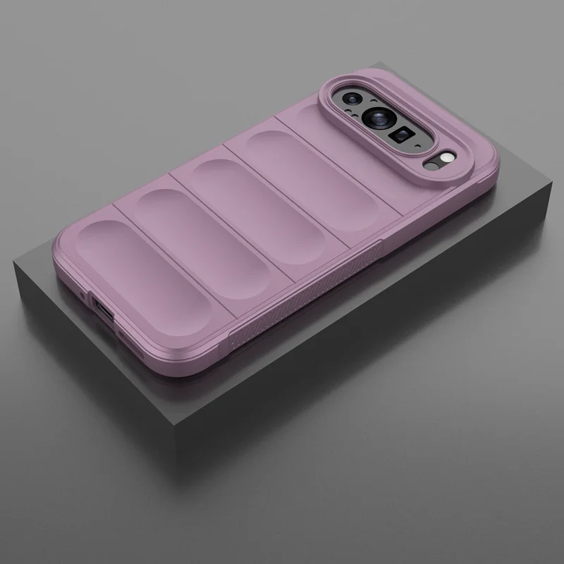 Premium Silicone Shockproof Frosted Phone Case - Soft, Skin-friendly, and Rugged Protection